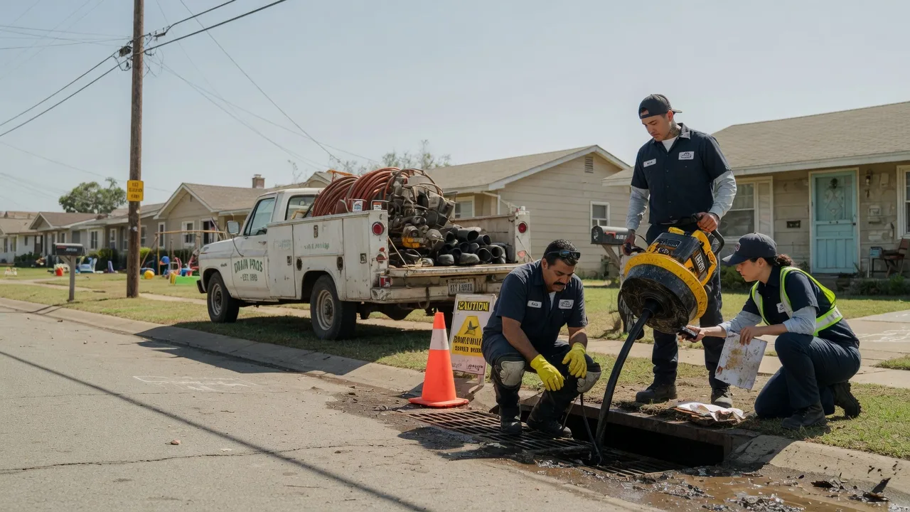 Drain Cleaning in Hobart, OK near me